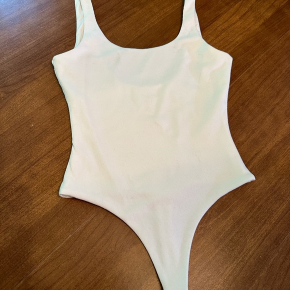 Privacy Please Ribbed Bodysuit - Picture 3 of 7